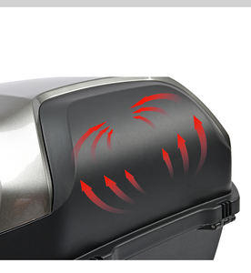 Coffre de <span class=keywords><strong>moto</strong></span> Montage universel Top Case Tail Box Carrier Verrouillable Top Bagages Boîte de rangement Carrier - Product Image 6