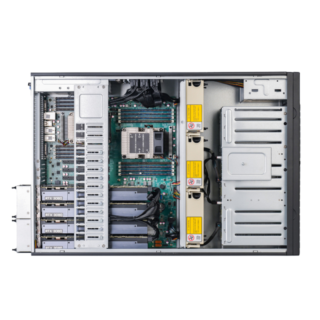 Dual-Processor Quad-GPU Servers Intel Xeon Gold 8168 CPU RTX3090/4090 for DeepSeek Deploy Stock Rack SUQIAO SQ-X11D2A-8168