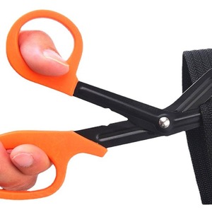 Tijeras de supervivencia de grado militar Edc, herramienta de rescate duradera de acero inoxidable de 10 pulgadas para exteriores, para primeros auxilios y uso de emergencia - Product Image 5