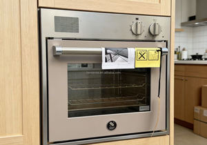 70L Ankastre Kombinasyonlu Buharlı Fırın Paslanmaz Çelik 265 ° C Max TFT Ekranlı Et Probu Ev Mutfağı Buharlı Fırın (Çeşitli Renklerde) - Product Image 4