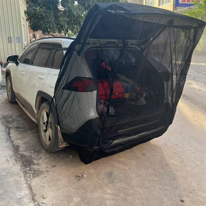 Car Trunk Mosquito Net <b>Mesh</b> <b>Screen</b> Rear Universal Easy Installation Semi Transparent Bug Deflect Sunshade Cover - Product Image 1