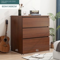 Commode en bois robuste classique personnalisée en vente directe d'usine armoire de chambre en MDF avec tiroirs de rangement pour le salon