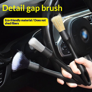 Brosse à neige bleue en PP <span class=keywords><strong>super</strong></span> douce pour le detailing automobile, outil professionnel pour le nettoyage intérieur et le lavage de voitures (vente en gros) - Product Image 2