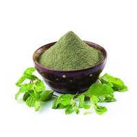 Poudre de menthe naturelle de haute qualité, qualité alimentaire, extrait d'herbes, emballage sous vide en fût