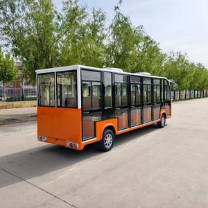 Autobús Turístico Eléctrico sin Puertas de Alta Calidad Directo de Fábrica, con Batería Libre de Mantenimiento y Motor de CA para Resorts y Lugares Turísticos - Product Image 5