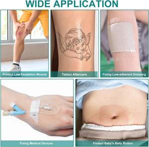 ฟิล์ม PU แบบใช้แล้วทิ้งขนาด6ซม. x 7ซม. แต่งแผลทางการแพทย์กันน้ำแต่งแผลใส - Product Image 4