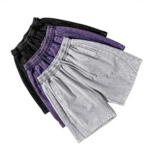 थोक आकस्मिक विंटेज वॉश ग्रीष्मकालीन शॉर्ट्स पुरुषों के लिए अच्छी तरह से सूती फ्रेंच टेरी शॉर्ट्स पुरुषों के लिए पसीने की नई डिजाइन - Product Image 4