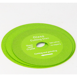 Industrial Grade <b>Glass</b> <b>Cutting</b> <b>Disc</b> 100/115/125mm Diamond Blade 1.5mm Thickness for <b>Glass</b> Jade Crystal Grinding and <b>Cutting</b> - Product Image 3