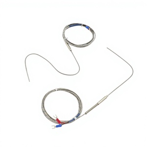 Capteur de résistance thermique en acier inoxydable, résistance à haute température, type K, thermocouple blindé WRNK-191 - Product Image 4