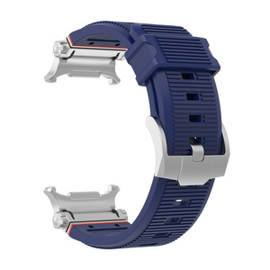 Bracelet en silicone à libération rapide Upro pour Samsung Galaxy Watch Ultra 47 mm, bracelet sport robuste Mecha Explorer, connecteur métallique sans espaces - Product Image 5