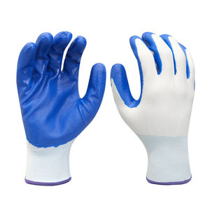 Gants en polyester/nylon + NBR du Vietnam, tricotés élastiques, avec revêtement NBR micro-sableux, anti-chimiques, anti-coupures, anti-gel - Product Image 5