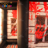 WINSUN Jeu gonflable Zombie Accessoires de salle d'évasion Escape Room