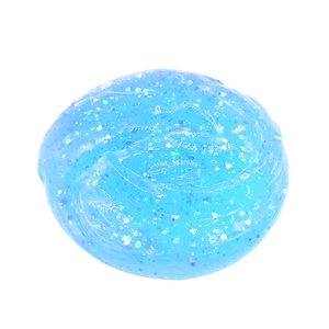 Kit en gros de slime cristallin sirène effet nuage moelleux avec breloques - Product Image 4