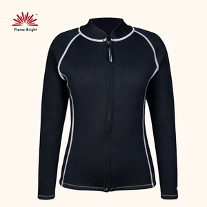Tela de neopreno de 2mm personalizada al por mayor, traje húmedo de manga larga para buceo y surf, grosor de 2mm con patrón impreso - Product Image 4