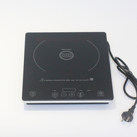 Mini-cuisinière à induction portable pour la maison et l'hôtel, réchaud électrique avec panneau en verre pour camping-car, petit appareil électroménager