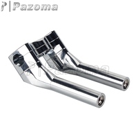 Sepeda motor 8 "+ 1" Rise gaya klub untuk Harley Dyna Softail Chopper Bobber Cafe pembalap Pullback Modular stang Riser 25mm Bar
