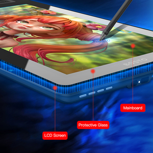 BOSTO H-IPS 16HD Pro 15.6 Inch Máy Tính Bảng Vẽ Đồ Họ<span class=keywords><strong>a</strong></span> LCD Bảng Vẽ Nghệ Thuật Kỹ Thuật Số Hiển Thị Bút Không Pin Mức Áp Suất 8192 - Product Image 6