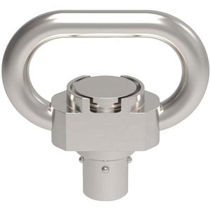 Pasadores de liberación rápida con bloqueo de bola de aleación de zinc y acero inoxidable personalizados, con botón pulsador con resorte, acabado pulido y accionamiento cruzado. - Product Image 1