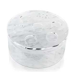Xách Tay Vàng Rửa Bát Và Cốc Vòng Acrylic Lucite Matzah Hộp U Seder Tấm Cho Do Thái Pesach Hiển Thị Thâm Quyến Vận Chuyển - Product Image 3