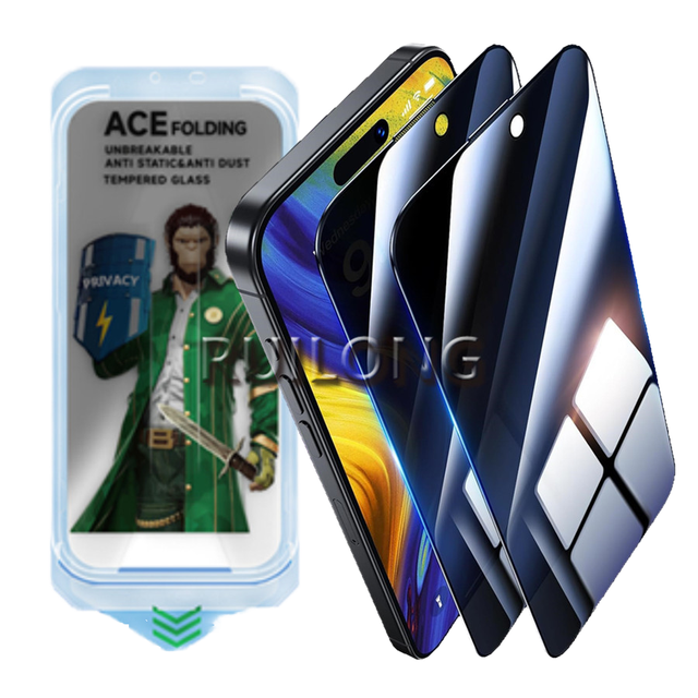 Magic Box with Anti-Fingerprint FunctionEasy Installation Kit Tempered Glass Screen Protector for iPhone 17 Pro Max 16 1514 13