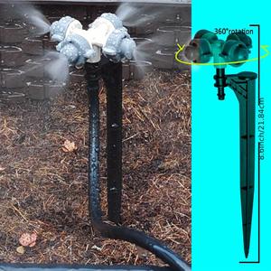 Kit d'irrigation automatique de jardin, système d'arrosage goutte à goutte 20M, arroseur rotatif à 360° pour l'arrosage des légumes et des pots de fleurs - Product Image 1