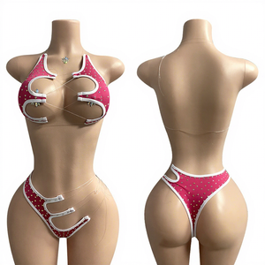 ELITES Siap Kirim Pakaian Tari Eksotis Berlian Berkualitas Tinggi, Pakaian Penari Striptis, Bodysuit, Bikini, dan <span class=keywords><strong>Lingerie</strong></span> - Product Image 1
