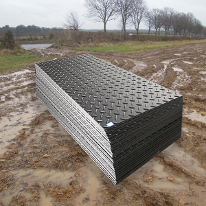 Xinxing tùy chỉnh nhựa PE lát tấm tạm thời mặt đất bảo vệ đường Thảm Đầm Lầy sàn Mat xây dựng HDPE đường mat - Product Image 1