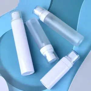 Bouteille en plastique à dessus plat en PET givré à faible quantité minimale de commande 60ml-120ml avec vaporisateur <span class=keywords><strong>antiseptique</strong></span> antibactérien CIF pour lotions - Product Image 1