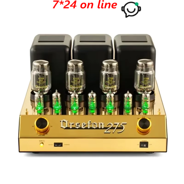 GL-005 Flagship Version Clone MC275 KT88*4 Tube Power Amplifier XLR/RCA Input Class a 75W 4/8/16Ω 220V/110V