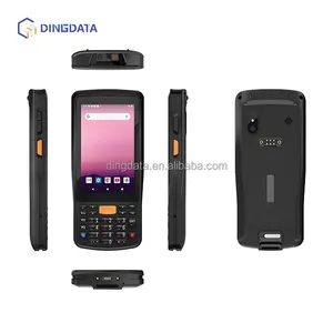 Handheld Android 4-Inch Scanner Courier PDA Data Collector Terminal 4GB Memory Free SDK 2D Barcode NFC RFID Rugged Style Stock