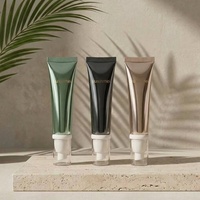 Tube pompe sans air ABL 35 mm haute barrière pour nettoyant et lotion, finition brillante, OEM ODM, logo personnalisé, commande en gros, directement de l'usine