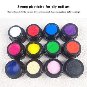 Marque privée Créez votre logo 12 couleurs Sculpture 3d Vernis à ongles Uv <span class=keywords><strong>Gel</strong></span> <span class=keywords><strong>Gel</strong></span> 3D pour la <span class=keywords><strong>d</strong></span>écoration des ongles - Product Image 6