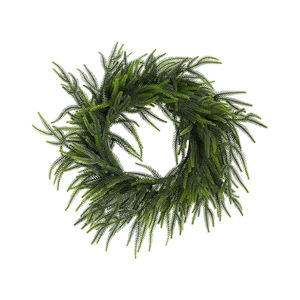 Nueva Corona Navideña Redonda Hecha a Mano de PE/PVC de 40/<span class=keywords><strong>50</strong></span>/60 cm, Adorno Colgante para Ventana, Decoración, Venta al por Mayor - Product Image 5