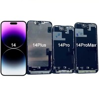 Layar LCD Ponsel untuk X/XS MAX/11/12/13/14 Pro/Max Pengganti Layar OEM Garansi 1 Tahun 200-500CD