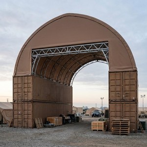 Manège 60x120m <span class=keywords><strong>Olympia</strong></span> Standard Sable - Abri fixe moins cher que l'abri extensible en conteneur - Product Image 6