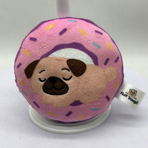 Juguetes de Peluche Personalizados de Material Ecológico, Juguetes de Peluche con Forma de Donut, Juguetes de Peluche con Forma de Comida para Promoción Corporativa - Product Image 3