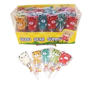 Halal Snoepjes Beer Gevormde <span class=keywords><strong>Gummy</strong></span> <span class=keywords><strong>Candy</strong></span> Stick Voor Kinderen - Product Image 3