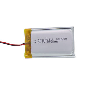 スマートウォッチ用8025403.7V800mAhリチウムポリマーバッテリー7.4V1600mah LiPoバッテリー - Product Image 3