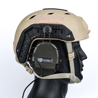 Casque tactique WADSN avec adaptateur pour casque, fonction de réduction du bruit, casque de jeu WZ190