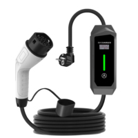 Homeuse Type 2 3.5KW 16A 7KW 32A Chargeur EV portable réglable en courant certifié IEC 62190 avec prise d'alimentation personnalisée