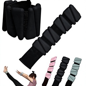 Adjustable Iron & Silicone Weight Bearing Ankle & Wrist <b>Strength</b> <b>Training</b> Weight with Customized Color Weighted Wristbands Ankle - Product Image 1