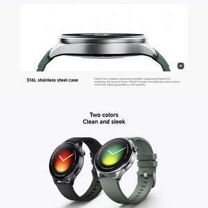 Reloj Inteligente Xiaomi <span class=keywords><strong>5</strong></span> con Pantalla Táctil AMOLED, Caja <span class=keywords><strong>de</strong></span> Acero Inoxidable, Correa <span class=keywords><strong>de</strong></span> Silicona, Asistente <span class=keywords><strong>de</strong></span> Voz con IA, Monitor <span class=keywords><strong>de</strong></span> Actividad Física, Reloj Despertador, Monitor <span class=keywords><strong>de</strong></span> Sueño - Product Image 3