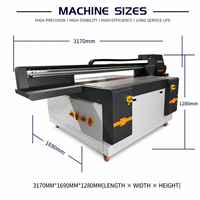 Imprimante jet d'encre UV à plat 1610 à prix avantageux, machine d'impression en relief 3D pour la personnalisation de boîtes cadeaux, acrylique, bois et céramique