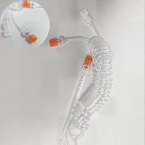 Seringue d'angiographie CT stérile en PVC haute pression à <span class=keywords><strong>prix</strong></span> compétitif, injecteur <span class=keywords><strong>de</strong></span> contraste jetable 100 ml, dispositif médical jetable - Product Image 3