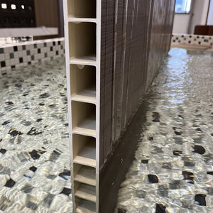 Belsonwpc המוכר ביותר פנימי ידידותי לסביבה עמיד למים פיברגלס רשת דלתות wpc עם משטח סיים - Product Image 1