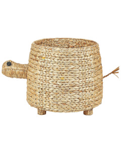 Cesta de Almacenamiento de Jacinto de Agua a Precio Económico, Tejida con Fibra Vegetal, Forma de Dibujo Animado, Organizador Decorativo para Habitación Infantil - Product Image 5