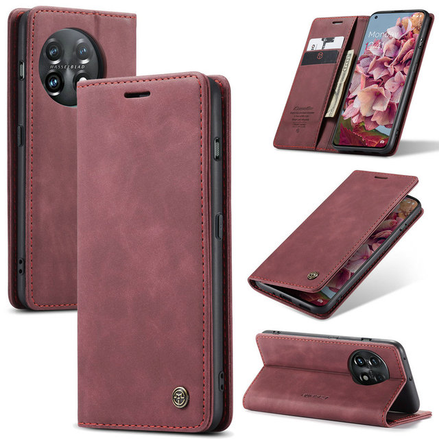 2024 Hot Selling Wallet for One Plus 12 11 8T 7 Pro Nord Case Smart ID Card Money Pocket Flip Leather Phone Case for One Plus 12