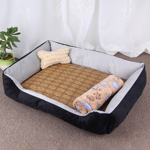 Niches et lits pour chiens en tissu, en stock direct usine, pour petites/moyennes/grandes races ; Nids douillets pour animaux de compagnie ; Fournitures en gros - Product Image 2