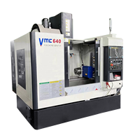 Centro de Mecanizado Vertical CNC de 4 Ejes BT40 Fanuc, Fresadora Automática para Procesamiento de Piezas Metálicas, Fabricante