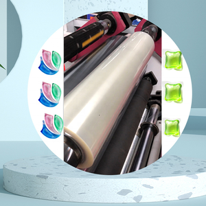 جديد التعبئة والتغليف PVA تذويب فيلم بلاستيكي 35um/50um 100% سريع المياه للذوبان لفافة تغليف شفافة - Product Image 5